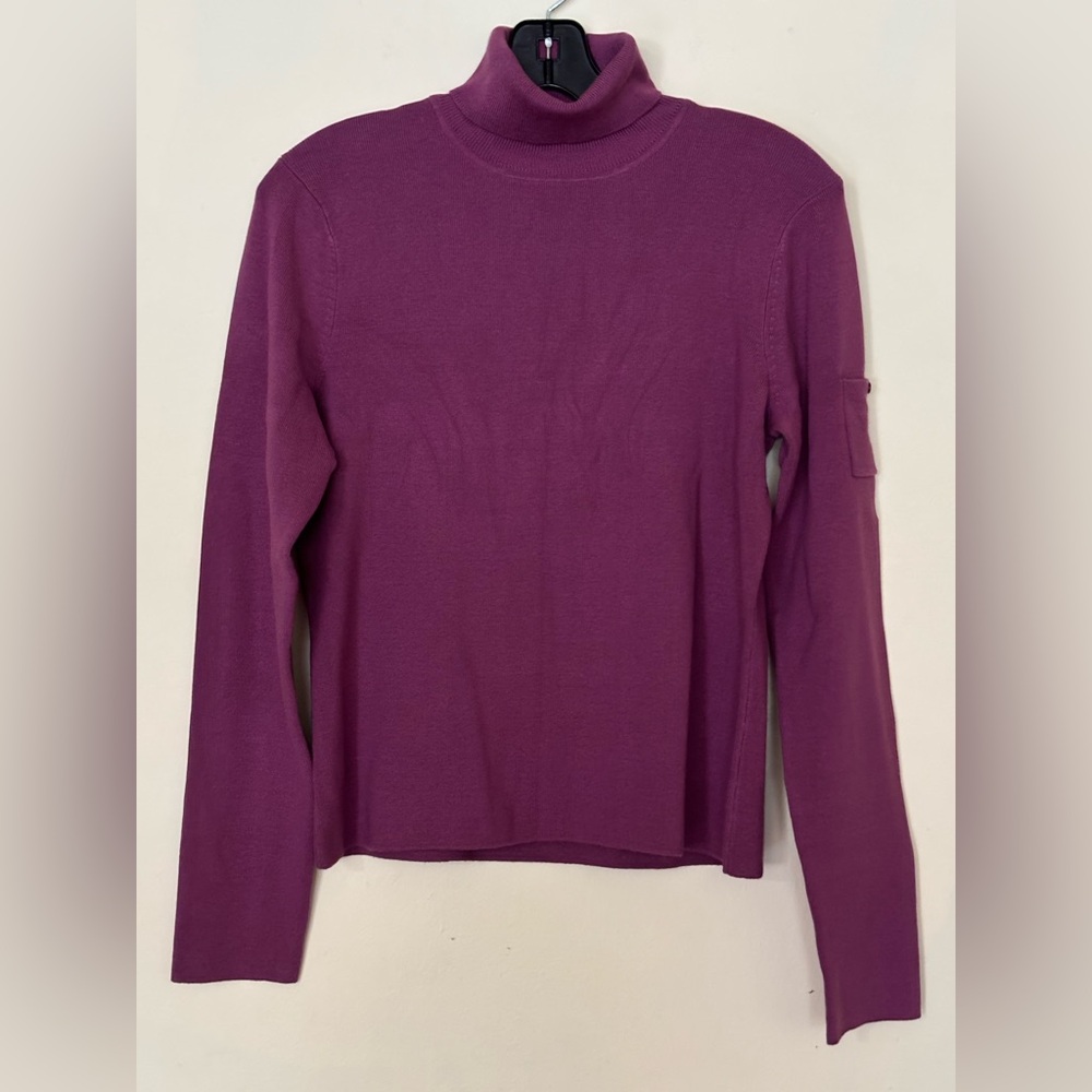 EVIE Women's Rich Purple Long Sleeve Sweatshirt